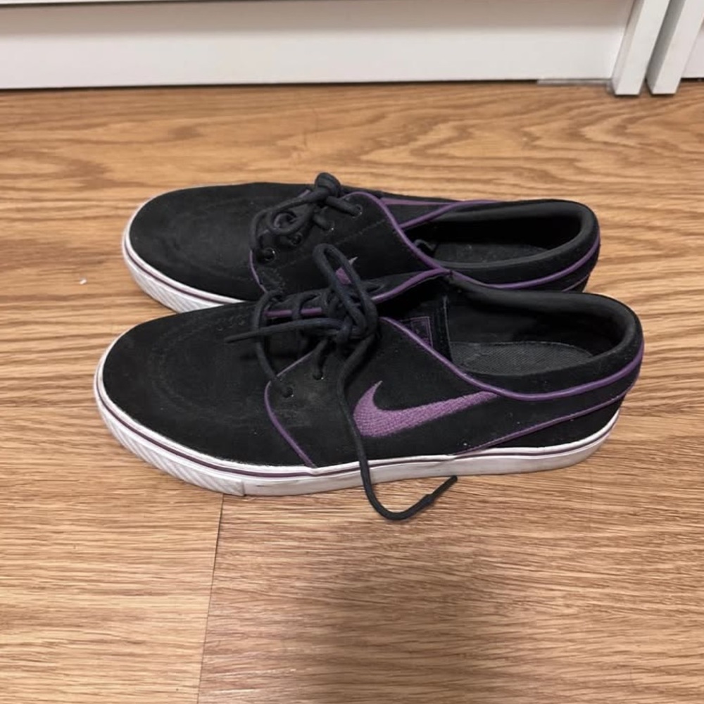 Nike SB Stefan Janoski Black Vintage Purple Sneakers Women’s Size 5.5